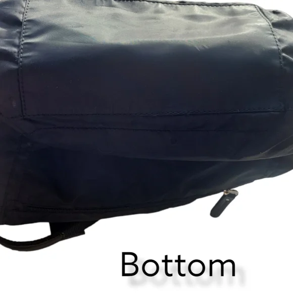 Franco Sarto Black Canvas Shoulder Bag - Picture 9 of 10